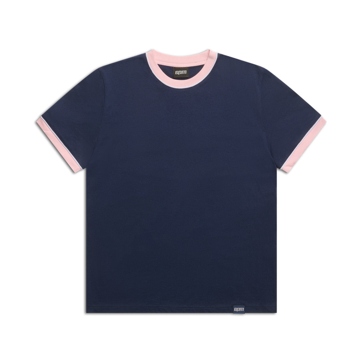 PIPING TEE INK NAVY
