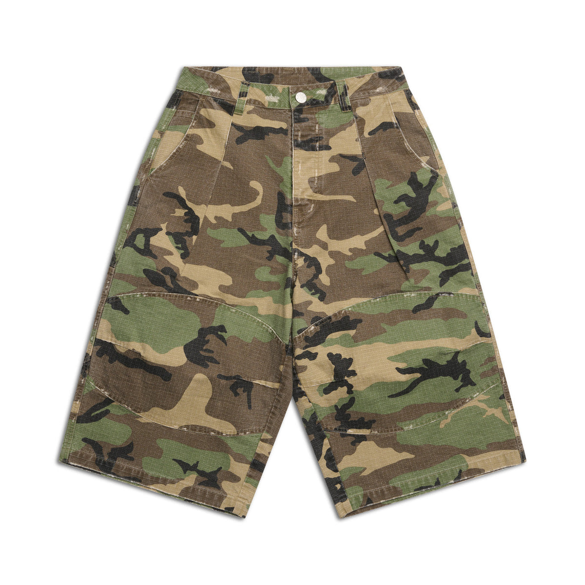 OVERSIZED CAMO WORK SHORTS