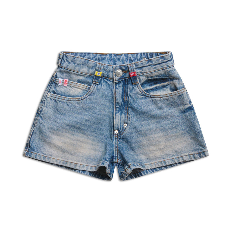 WMNS DENIM SHORTS MEDIUM BLUE DENIM