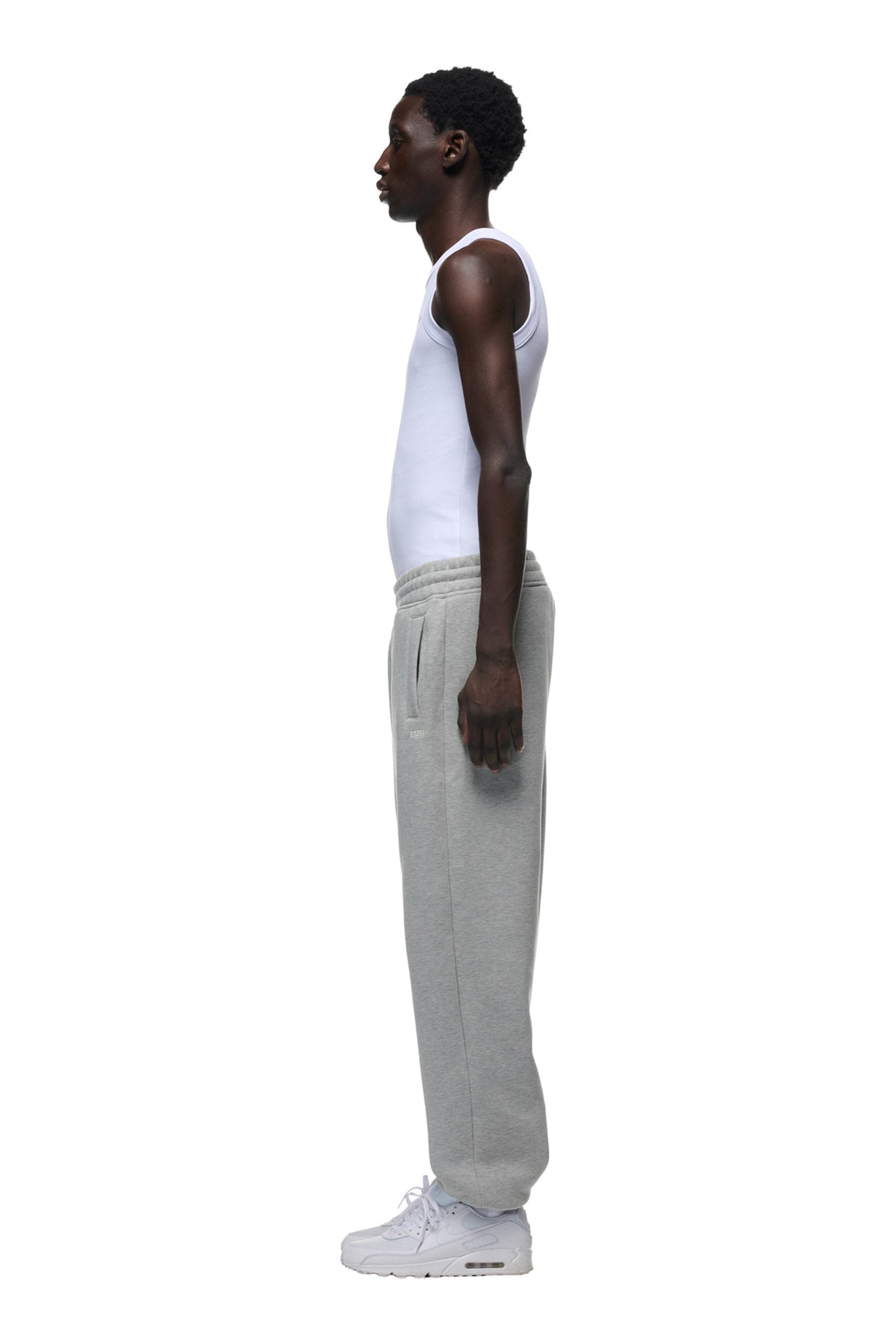 CUFF JOGGER GREY MELANGE