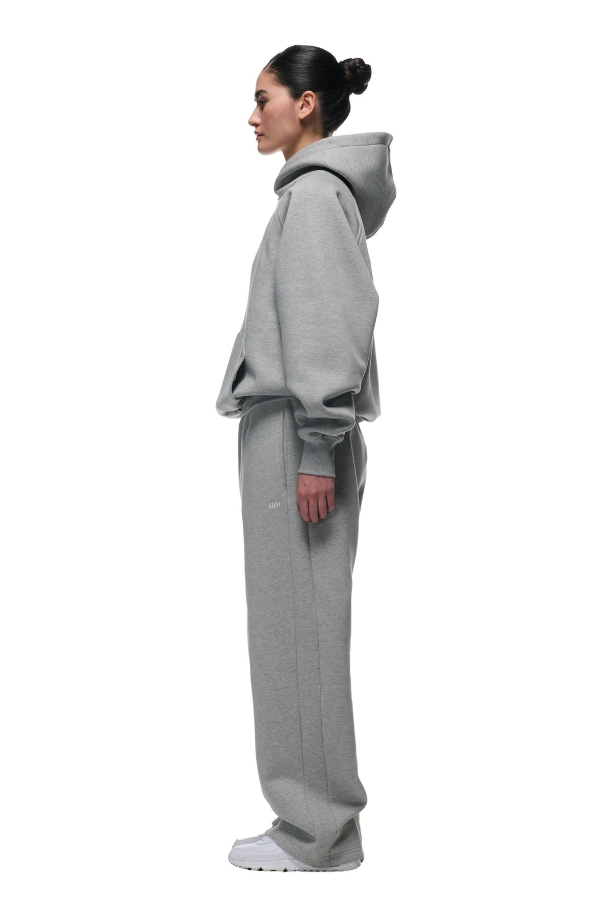 HOODIE GREY MELANGE
