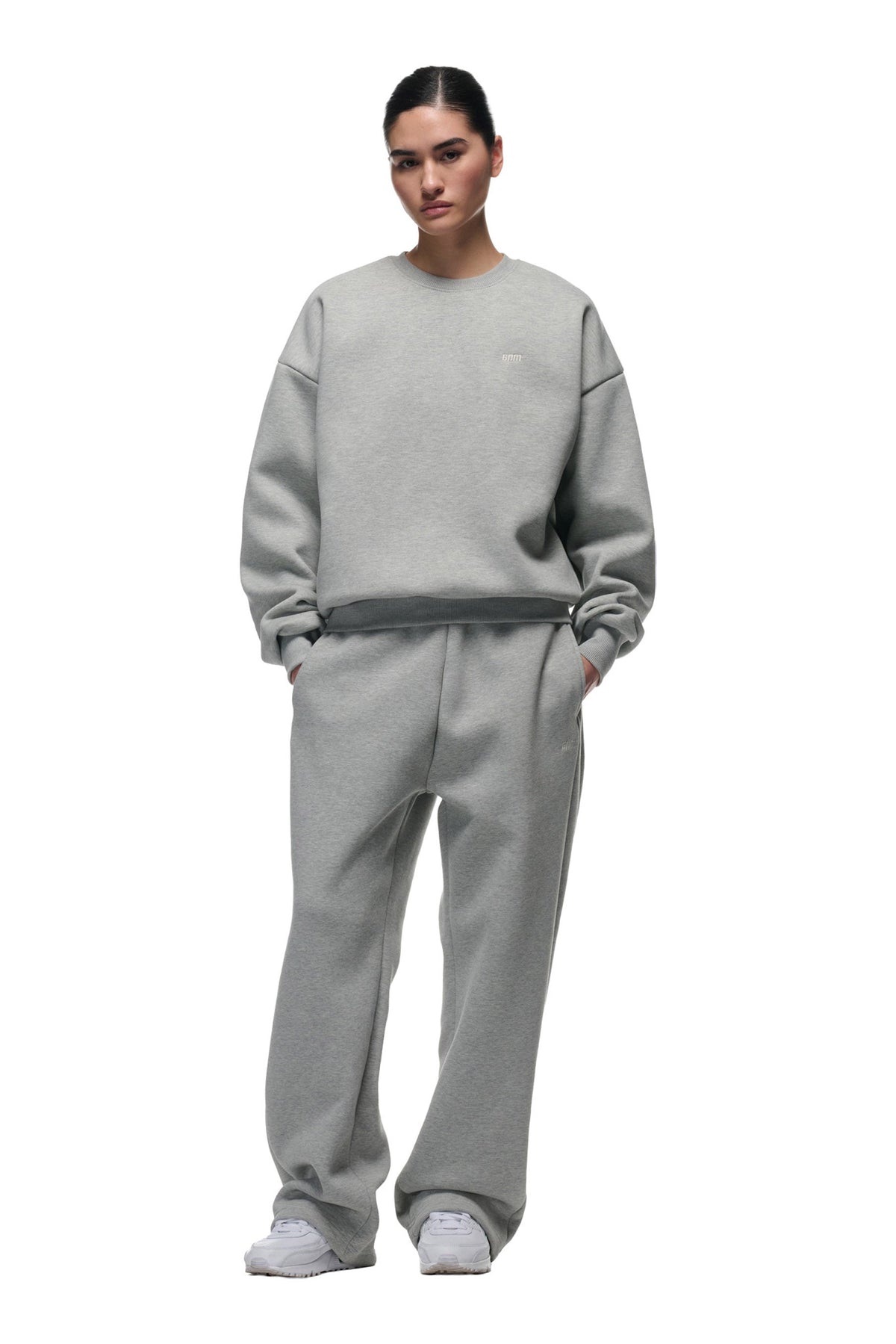 CREWNECK GREY MELANGE