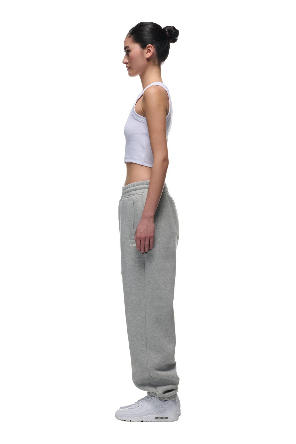 CUFF JOGGER GREY MELANGE