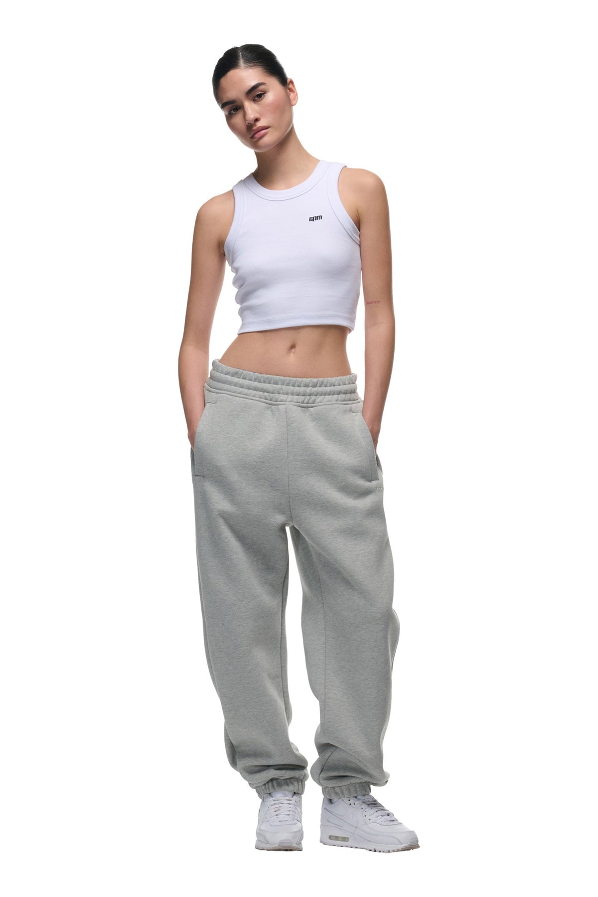 CUFF JOGGER GREY MELANGE