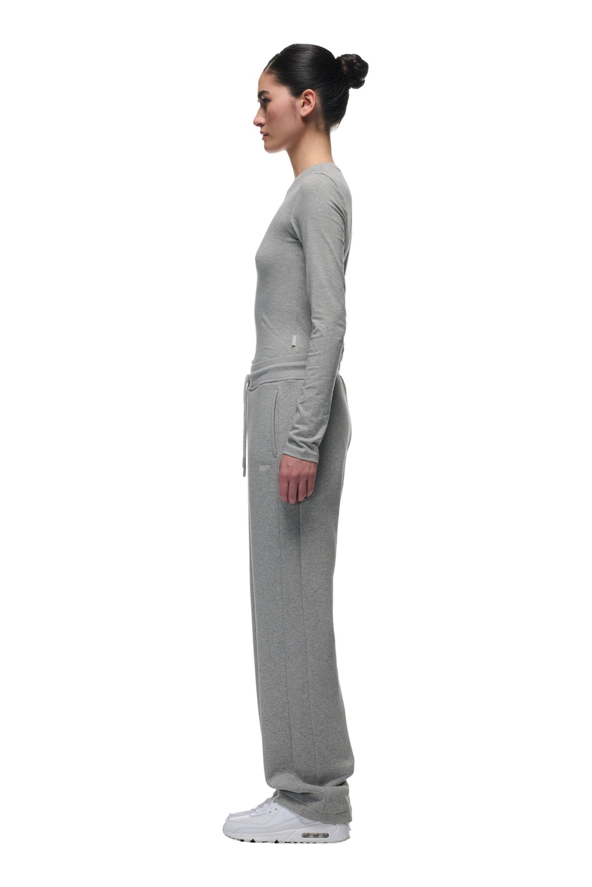 WMNS LONGSLEEVE GREY MELANGE