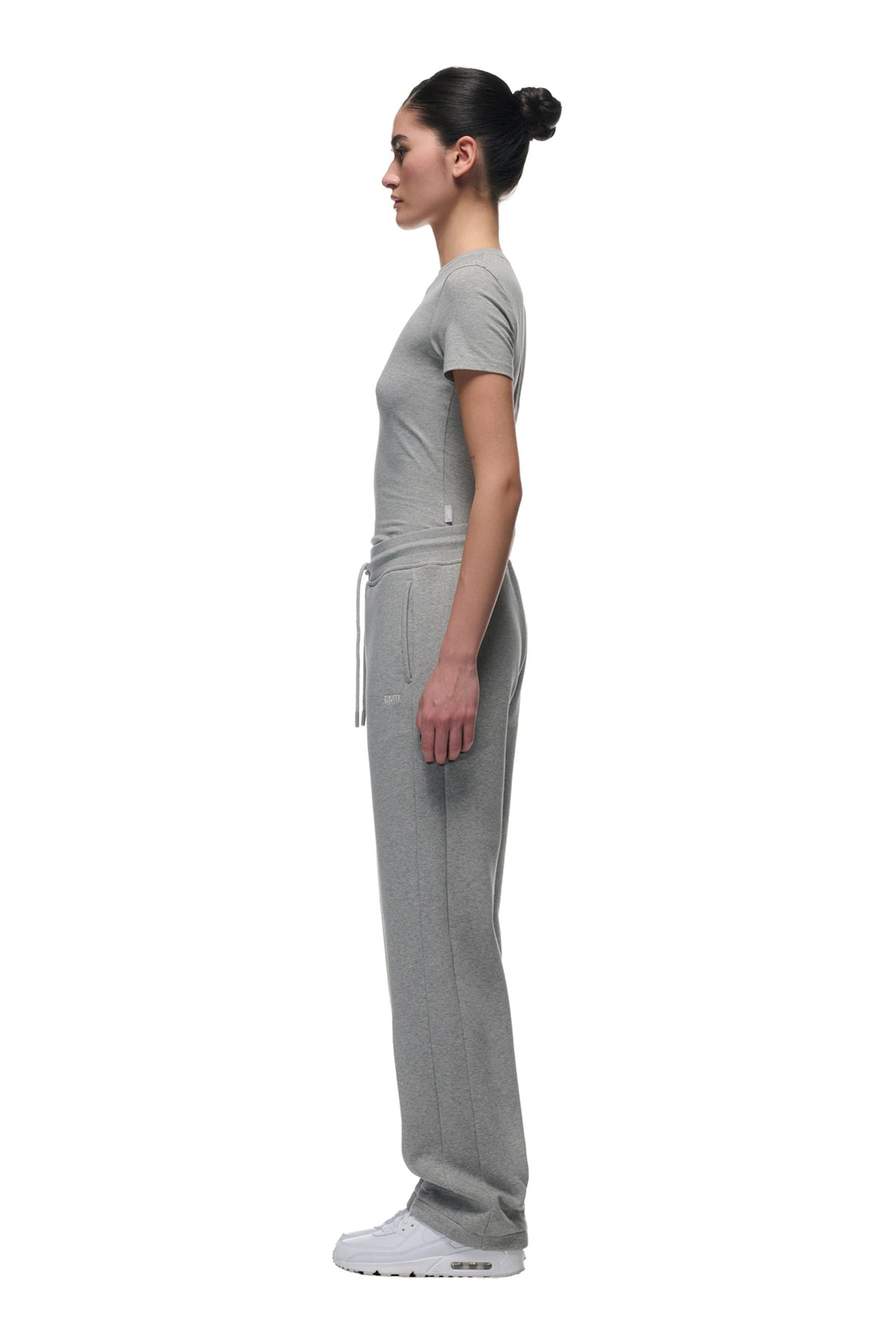 WMNS T-SHIRT GREY MELANGE