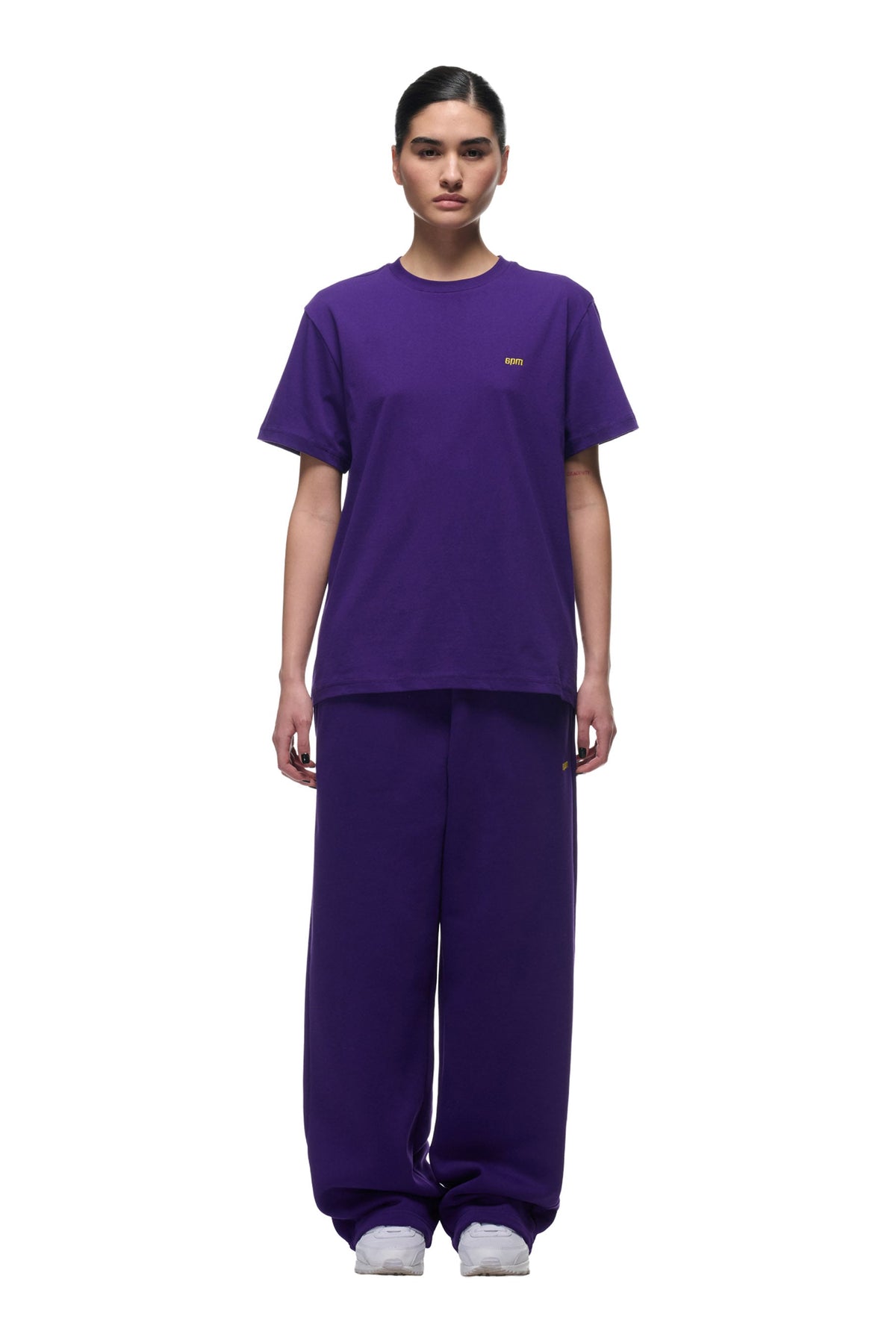 T-SHIRT REGULAR FIT CYBER PURPLE