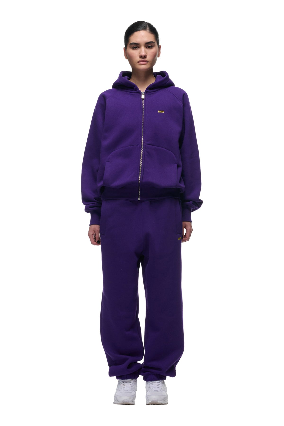 ZIP HOODIE CYBER PURPLE