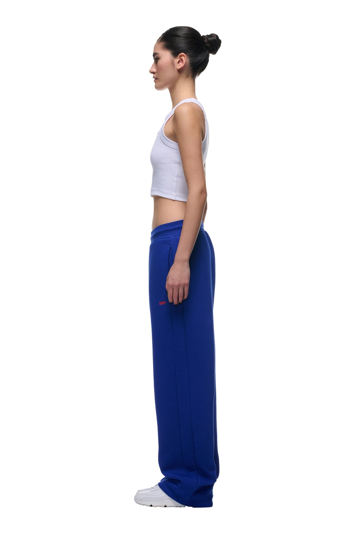OPEN LEG JOGGER LAPIS BLUE