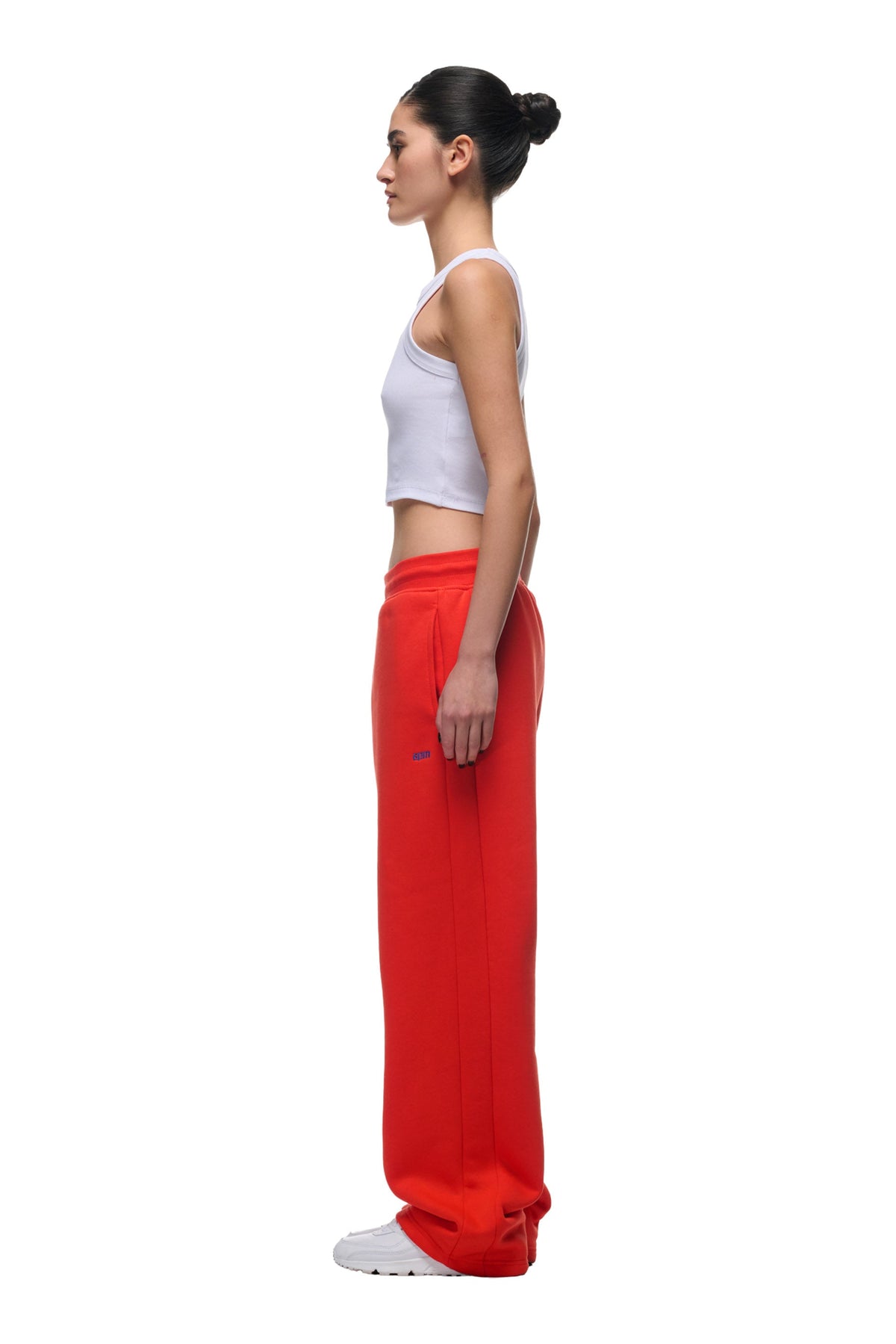 OPEN LEG JOGGER GRAPEFRUIT