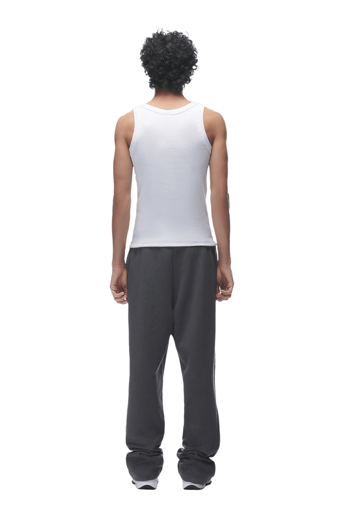 OPEN LEG JOGGER ANTHRACITE