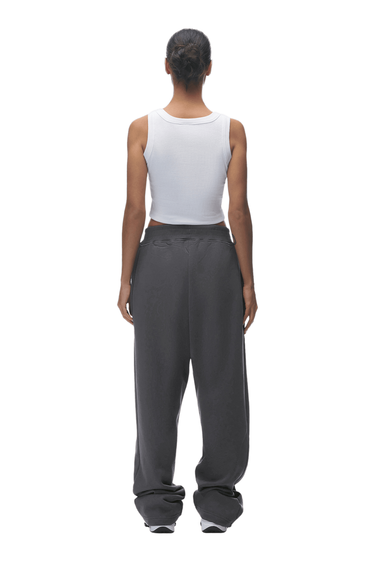 OPEN LEG JOGGER ANTHRACITE