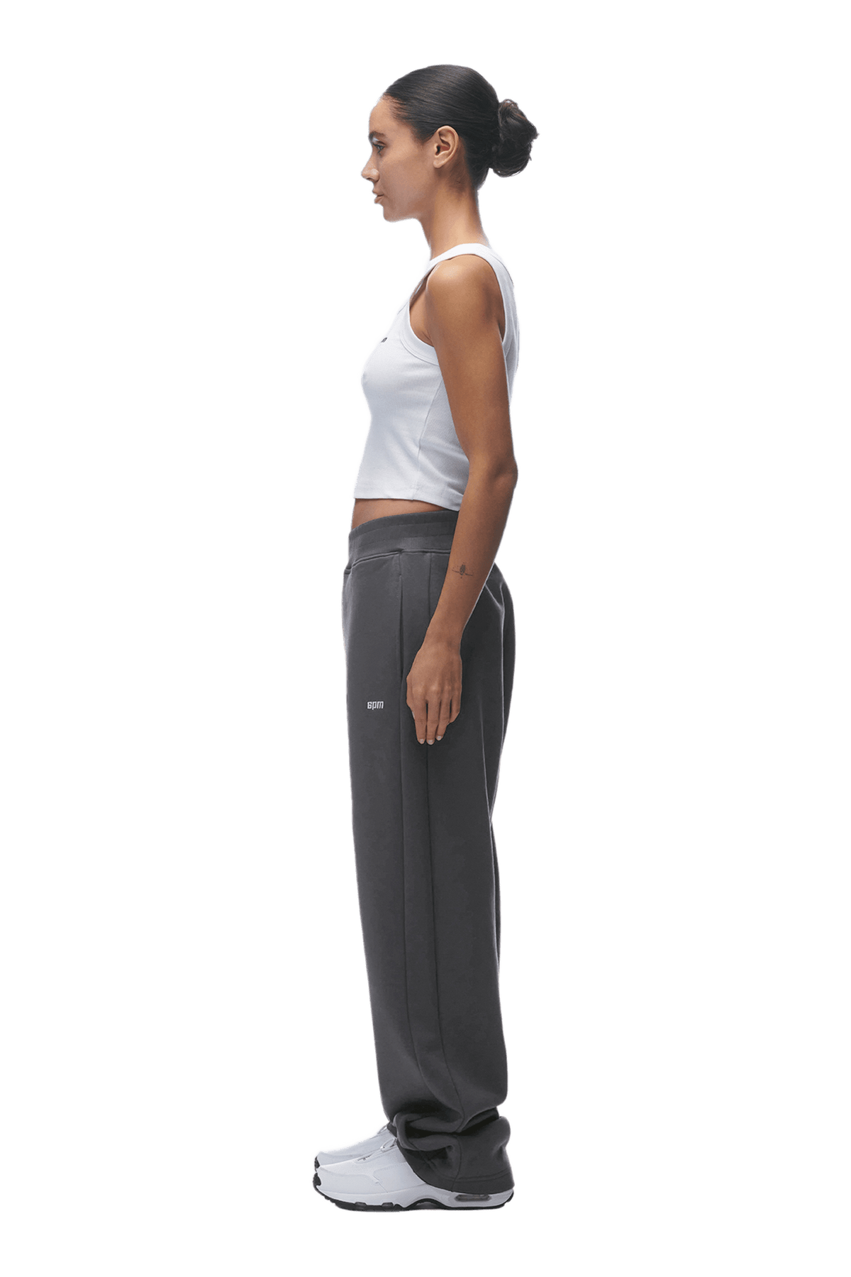 OPEN LEG JOGGER ANTHRACITE