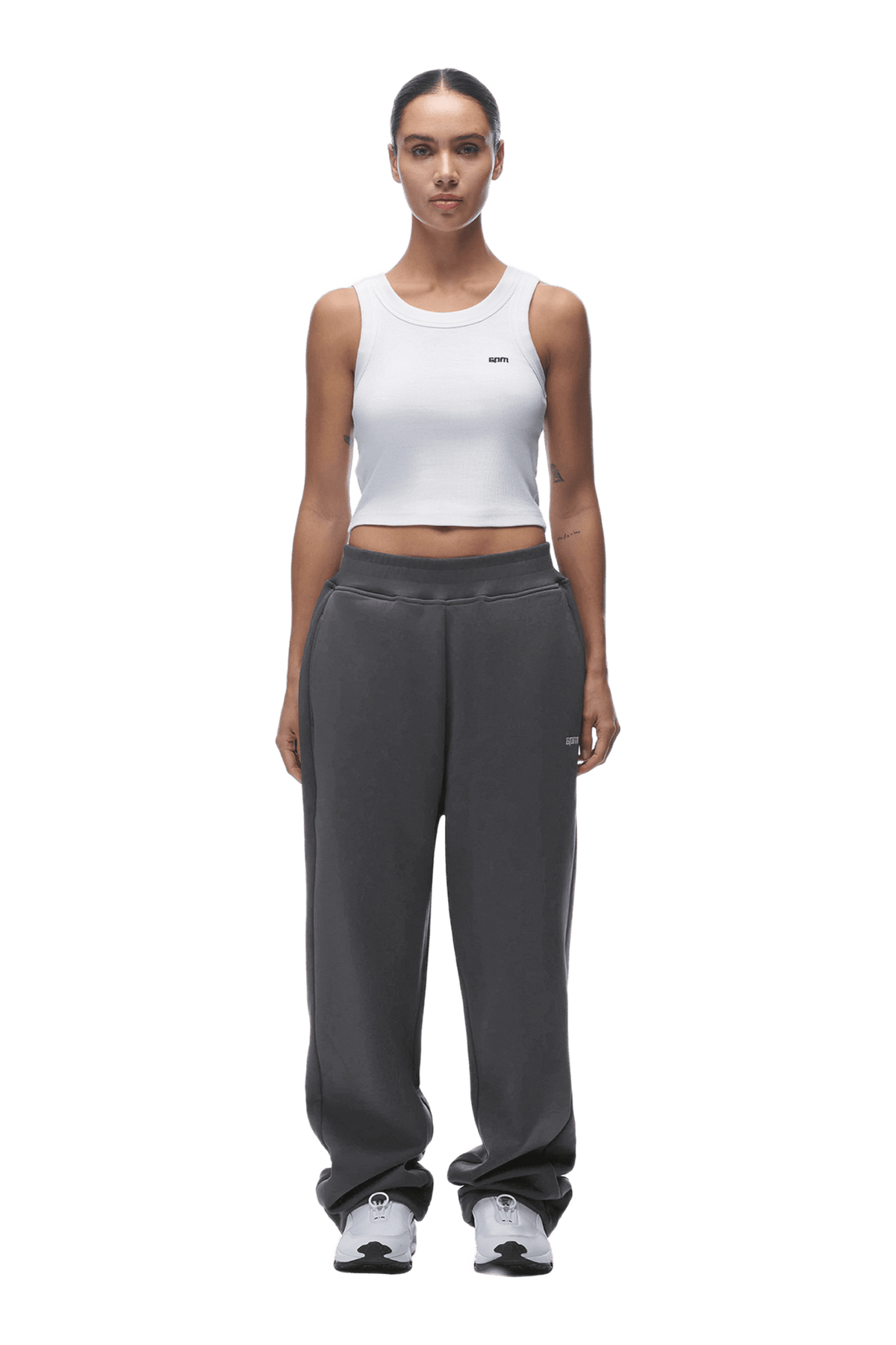 OPEN LEG JOGGER ANTHRACITE