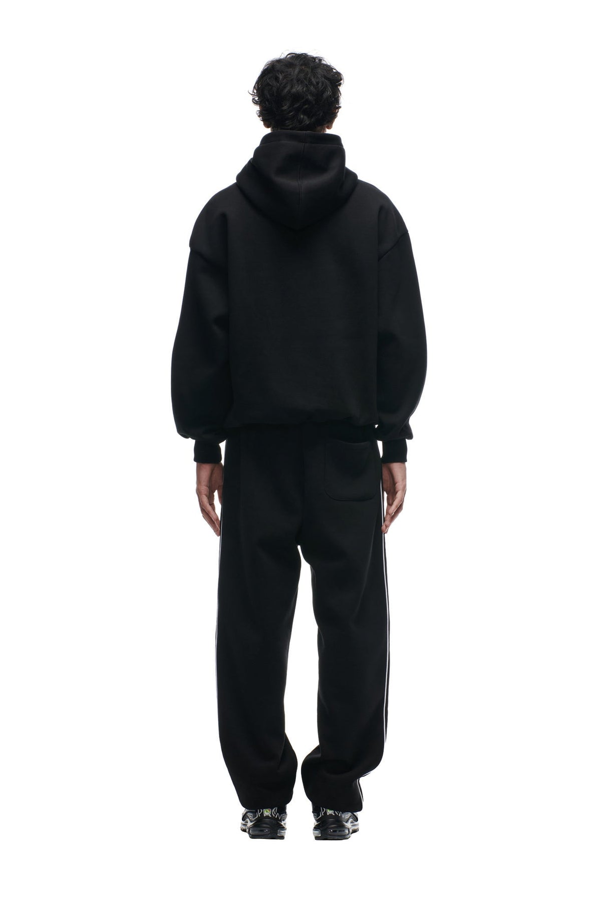 SHIELD LOGO HOODIE BLACK