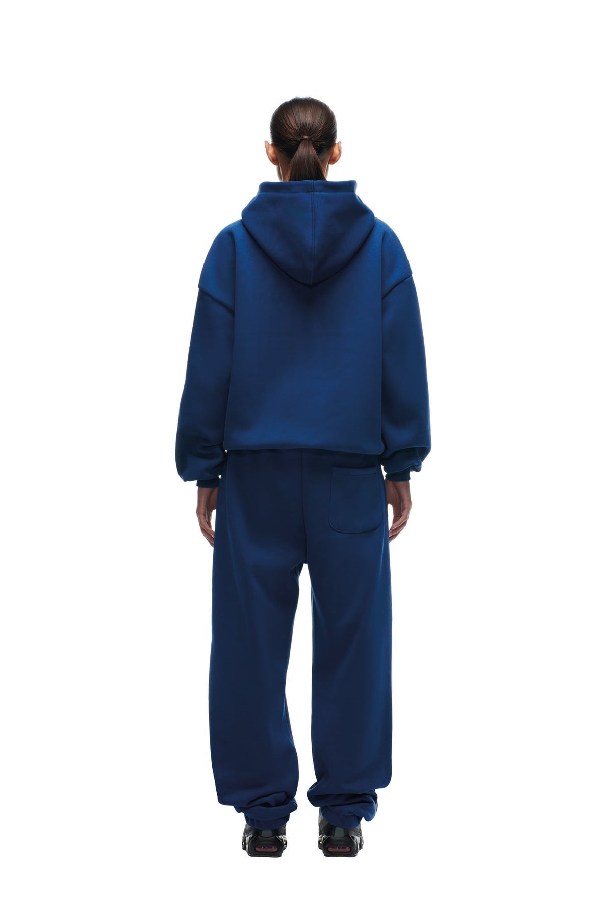 SHIELD LOGO HOODIE BLUE