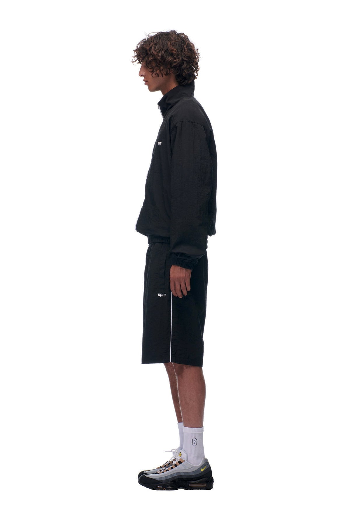 NH NYLON TRACKJACKET BLACK