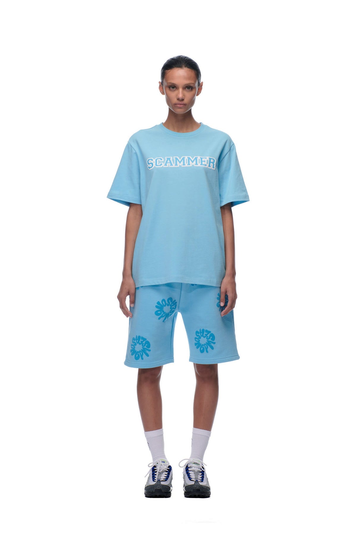 SCAMMER T-SHIRT BABY BLUE