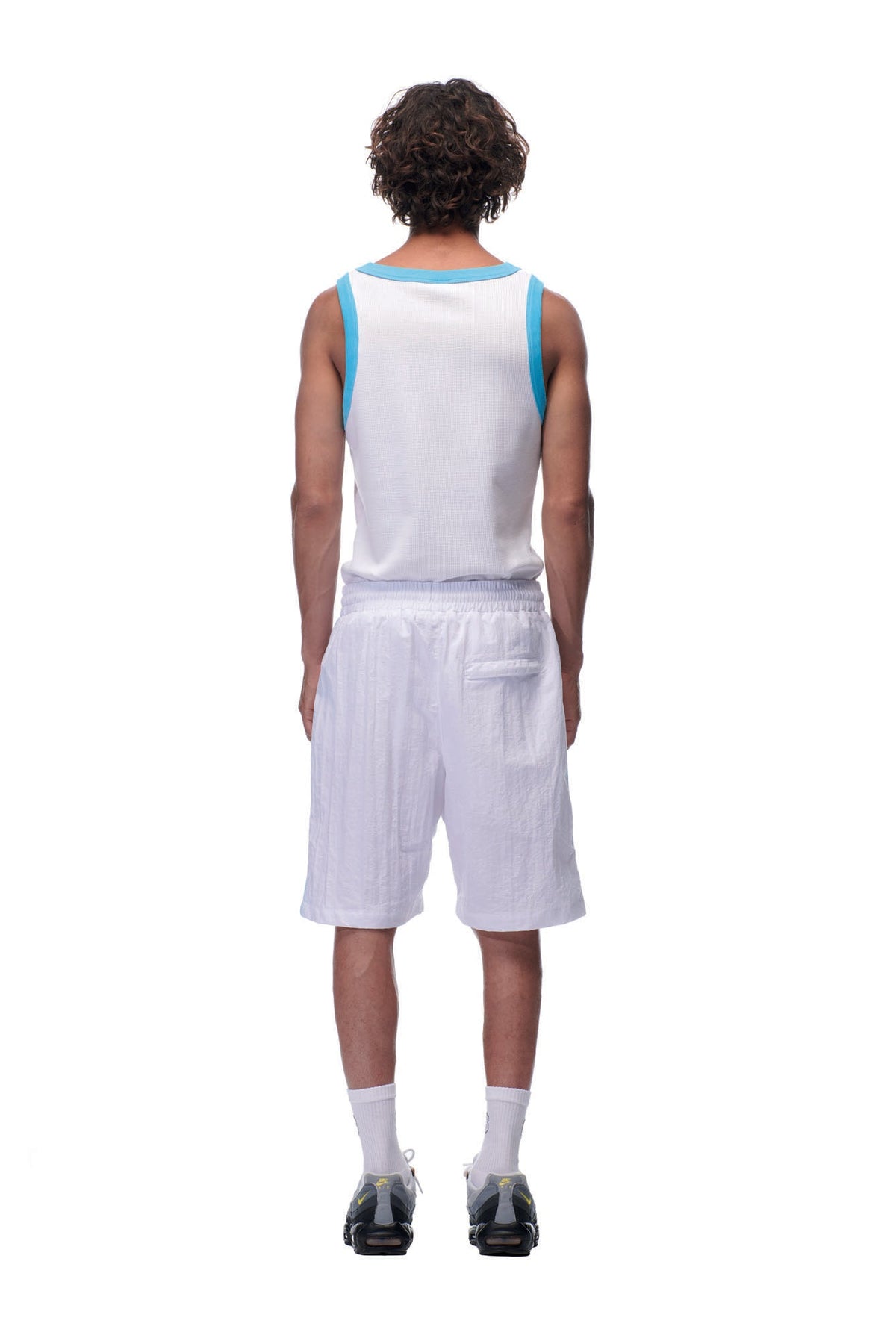 NH NYLON SHORTS WHITE