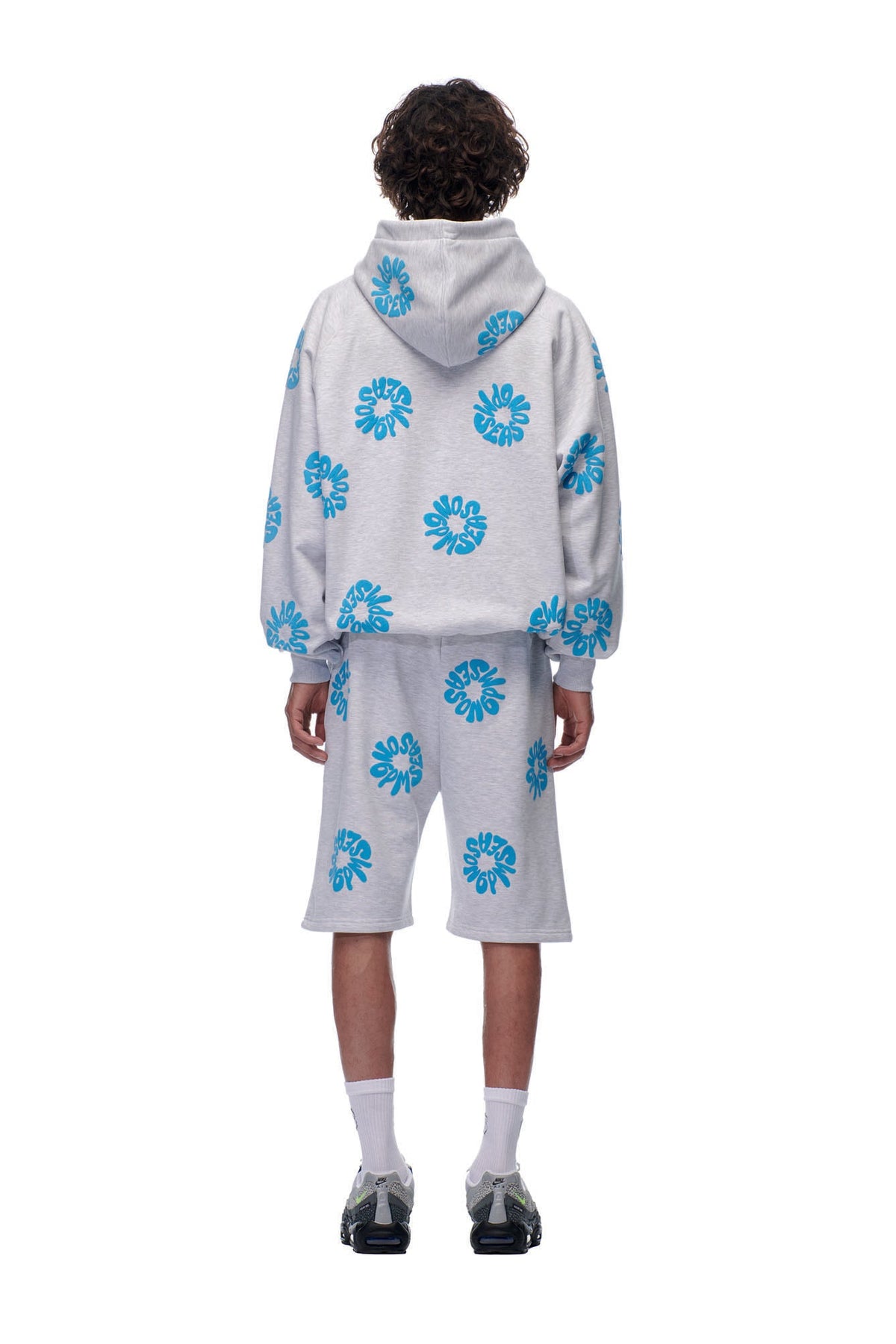 FLOWER HOODIE GREY