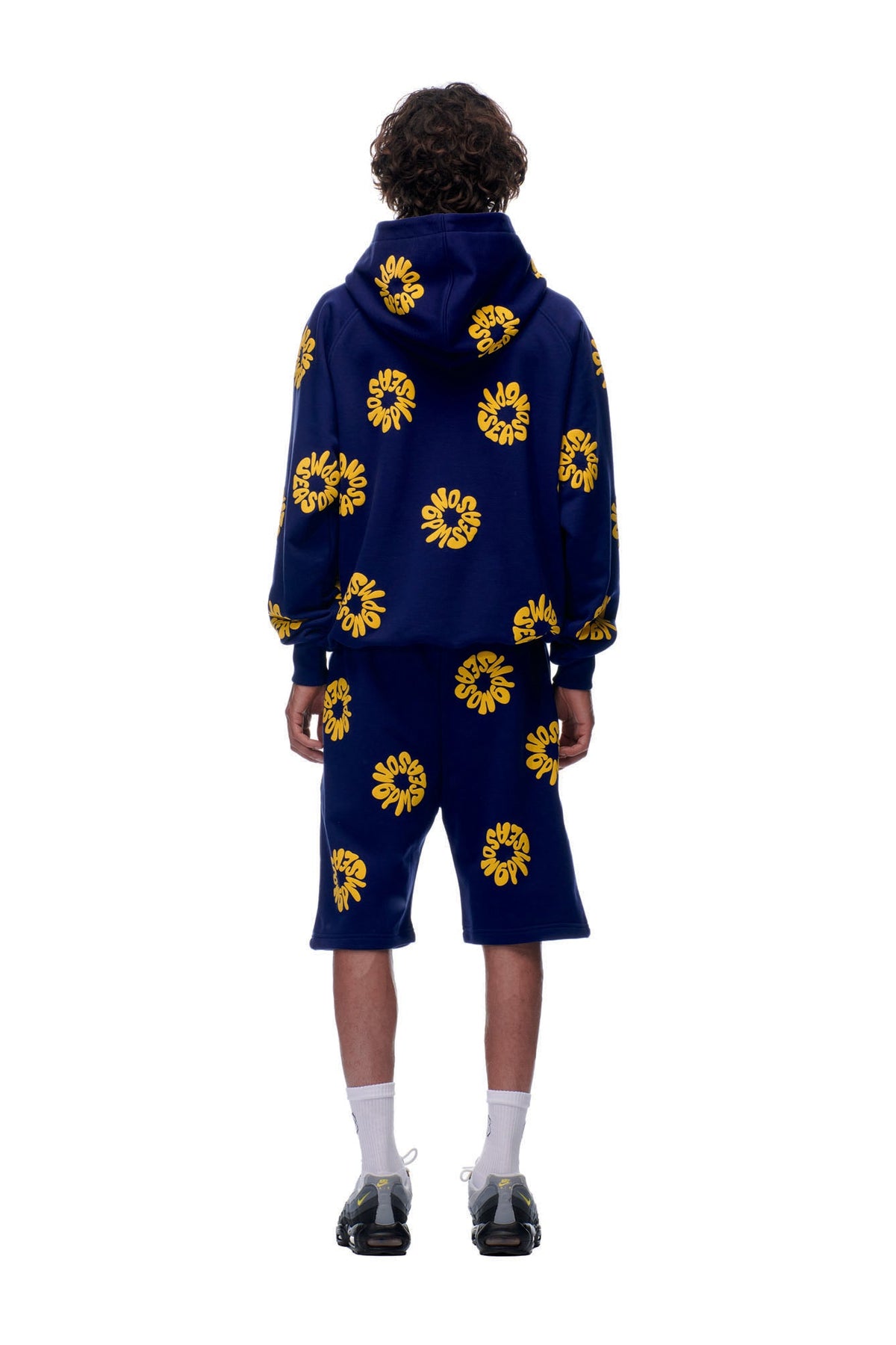 FLOWER HOODIE NAVY