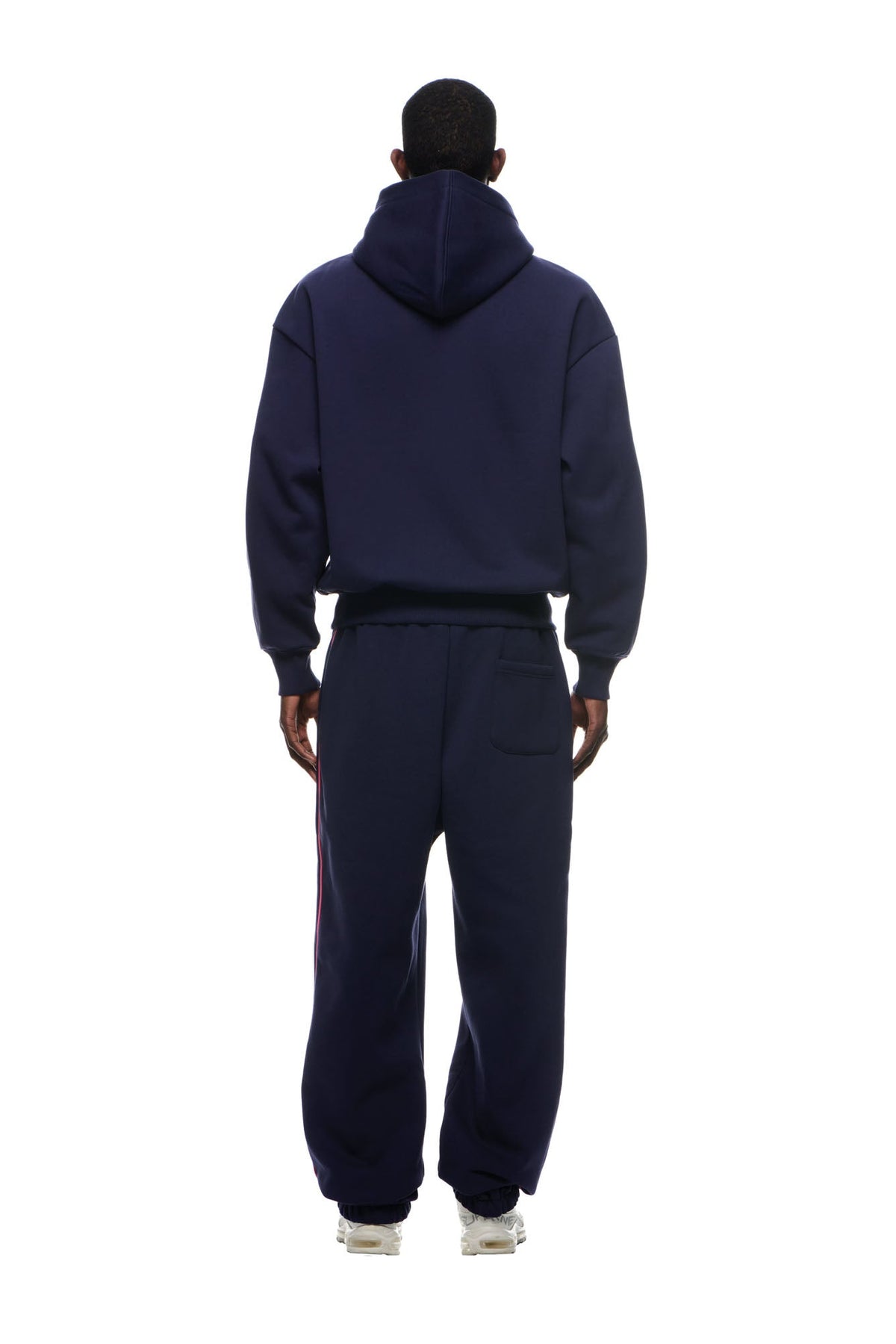 RECORDS HOODIE DEEP BLUE