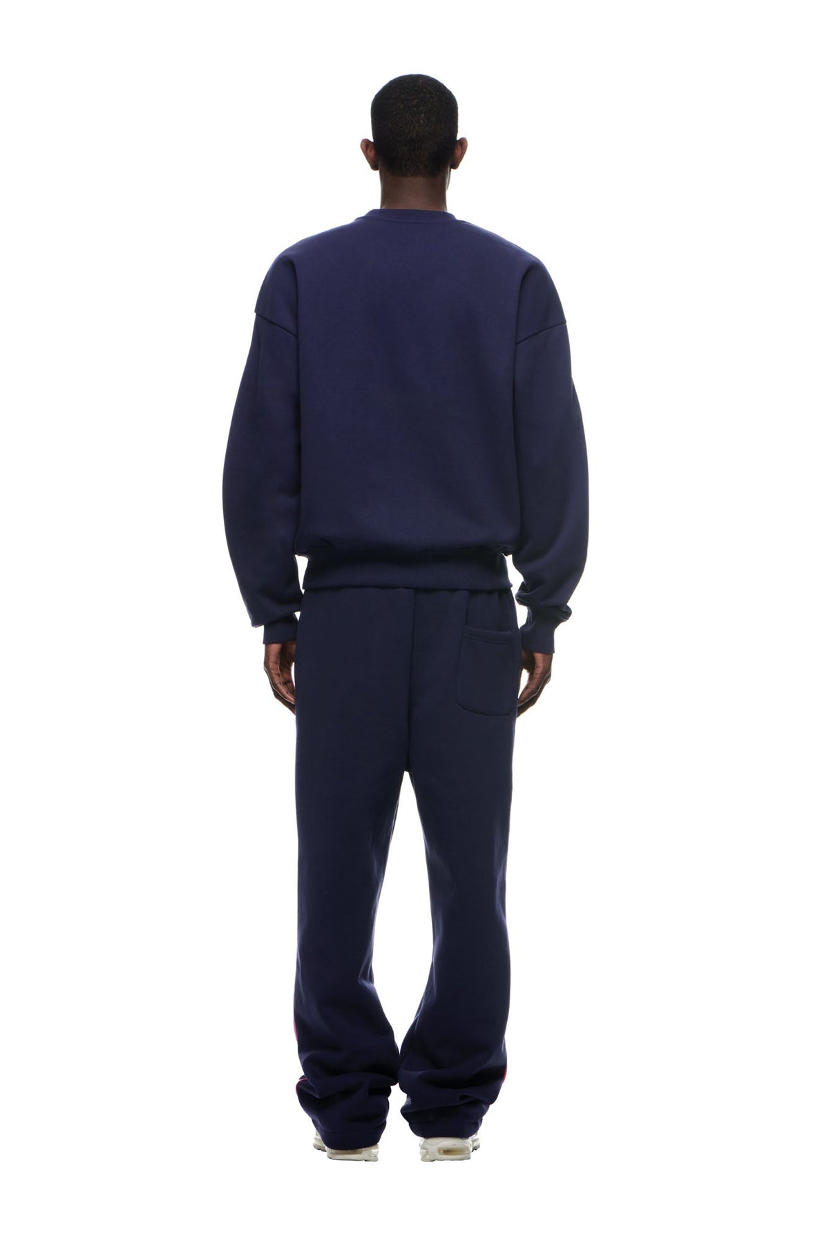 RECORDS CREWNECK DEEP BLUE