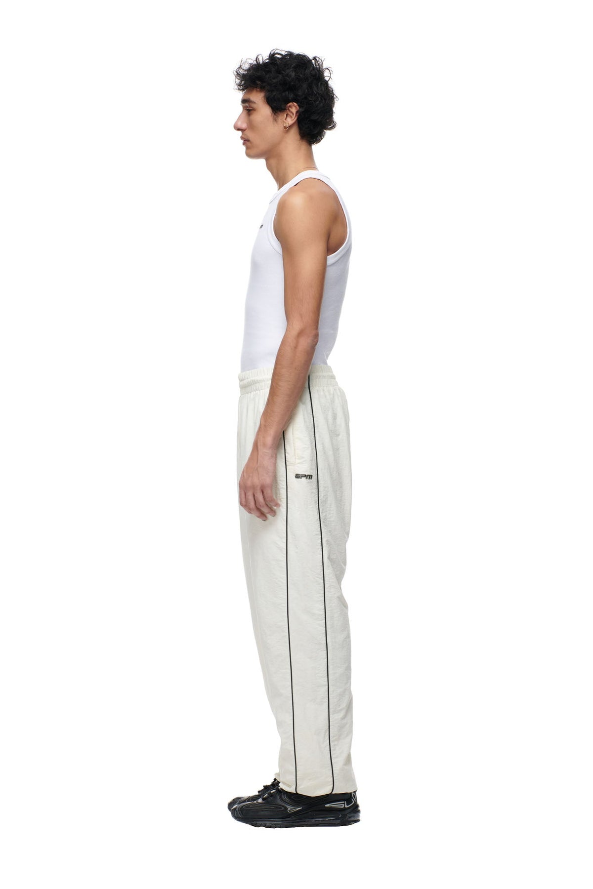 BF NYLON TRACKPANTS CREAM