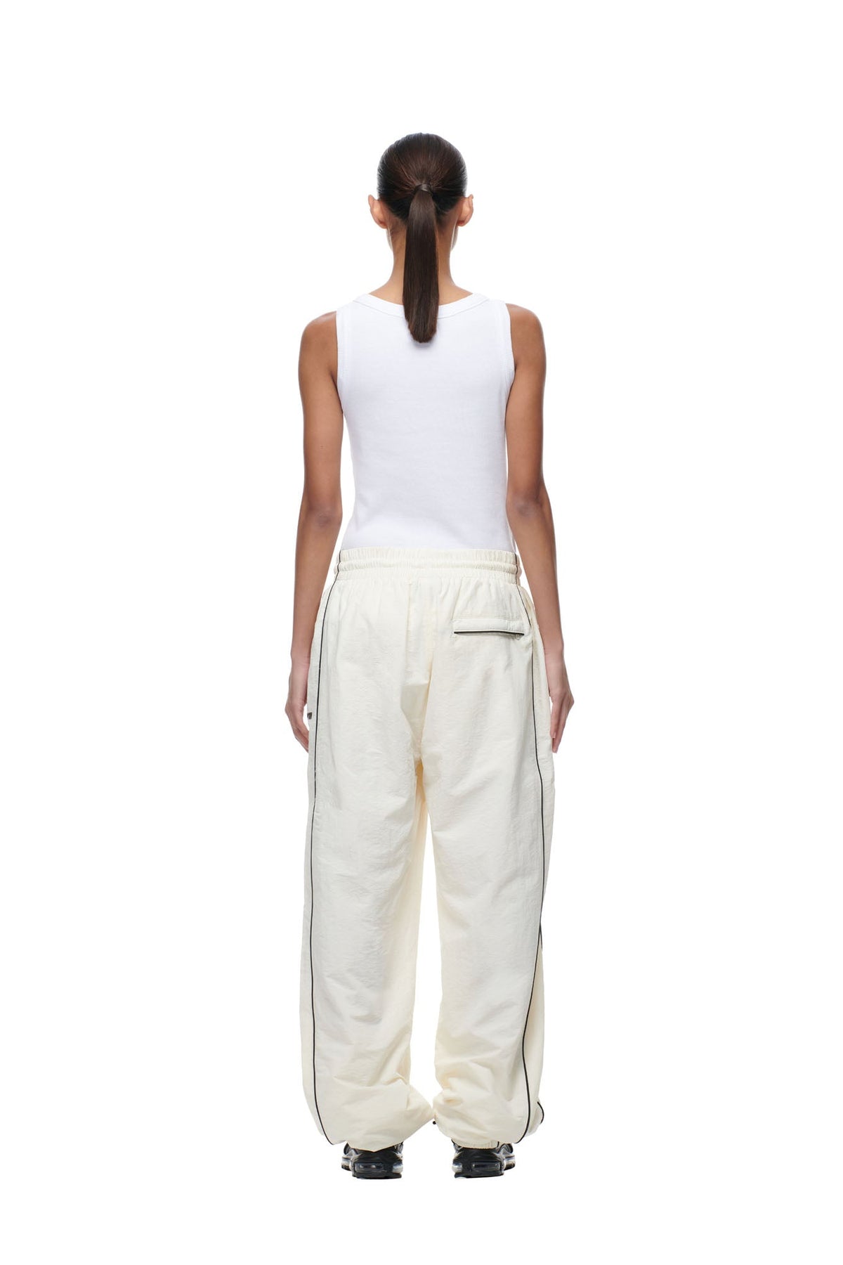 BF NYLON TRACKPANTS CREAM