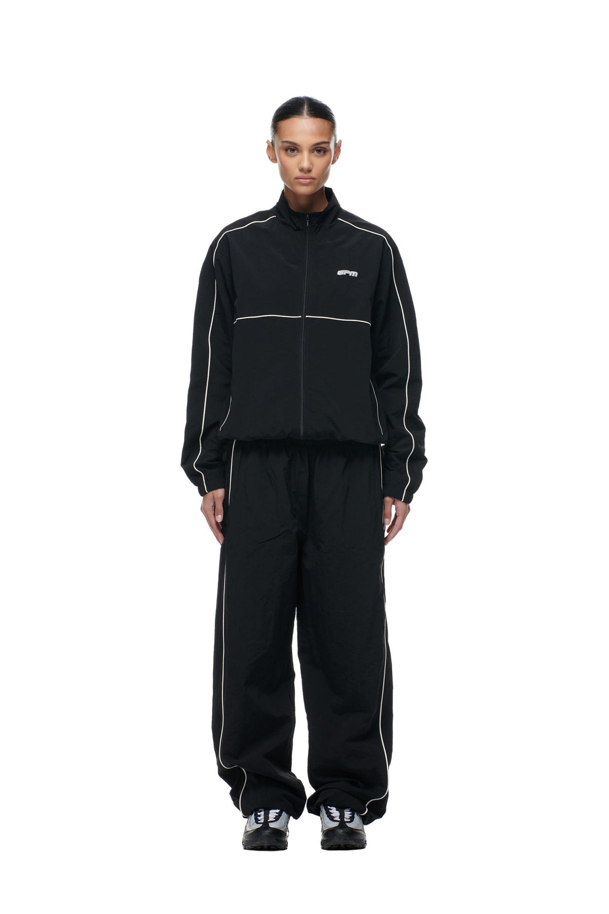BF NYLON TRACKJACKET BLACK