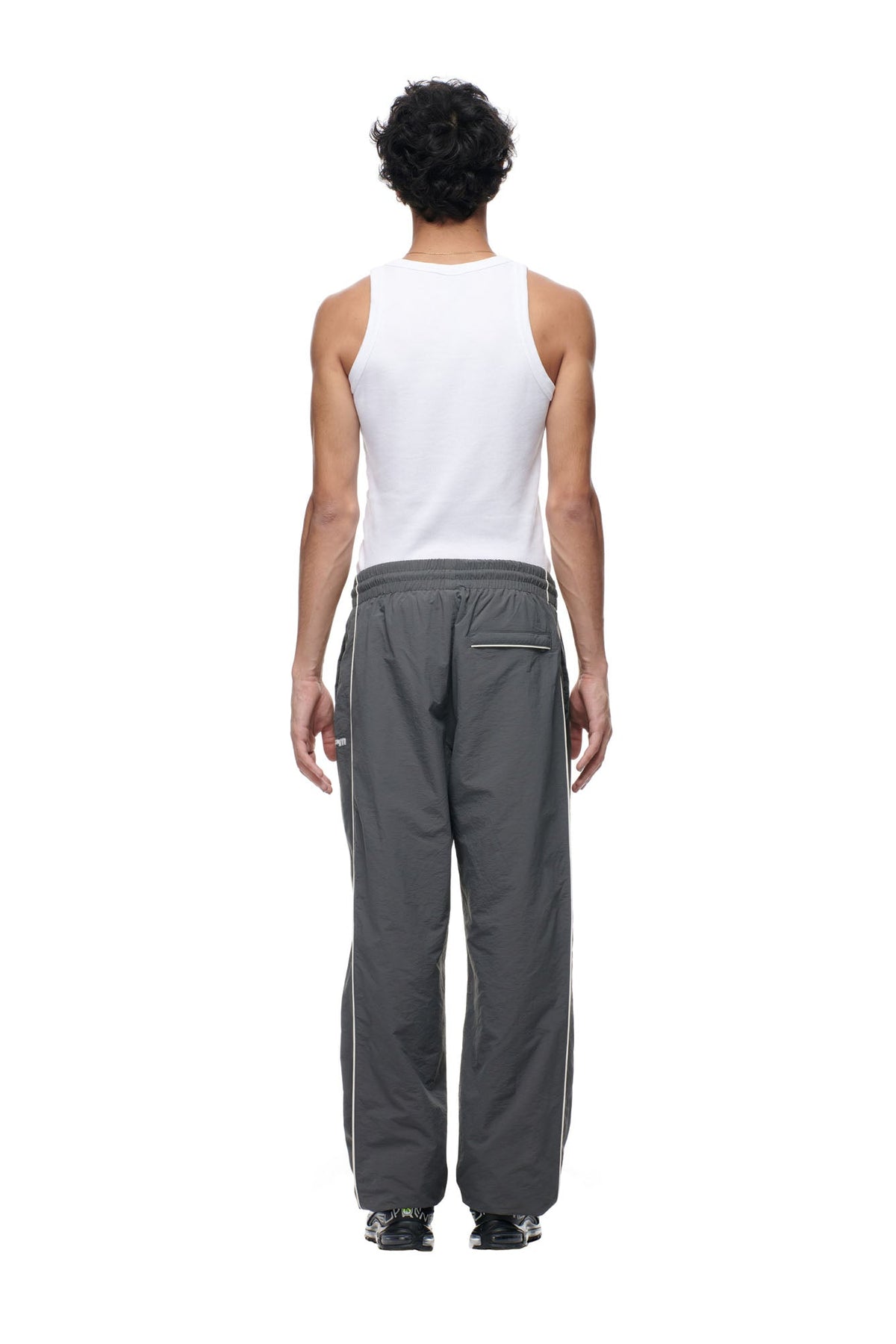 BF NYLON TRACKPANTS ANTHRACITE