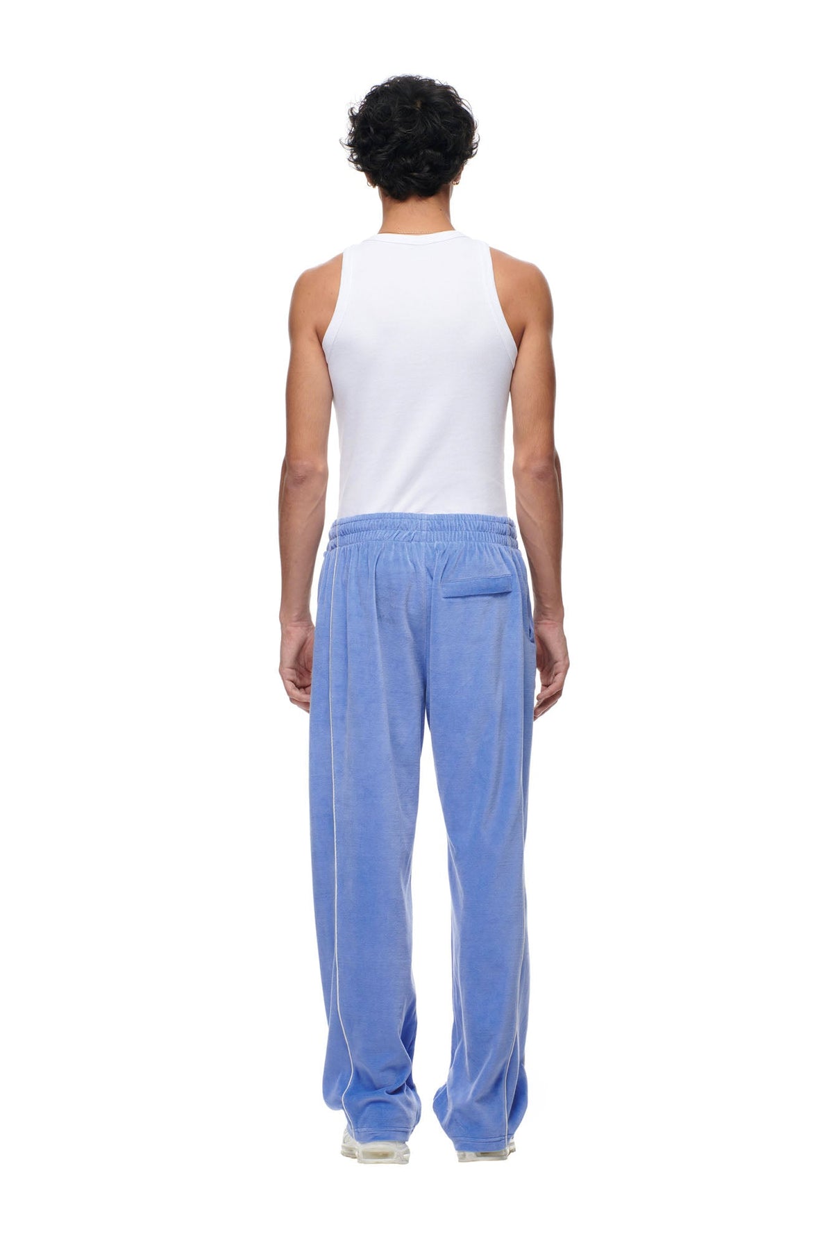 BF VELOURS TRACKPANTS PERSIAN BLUE