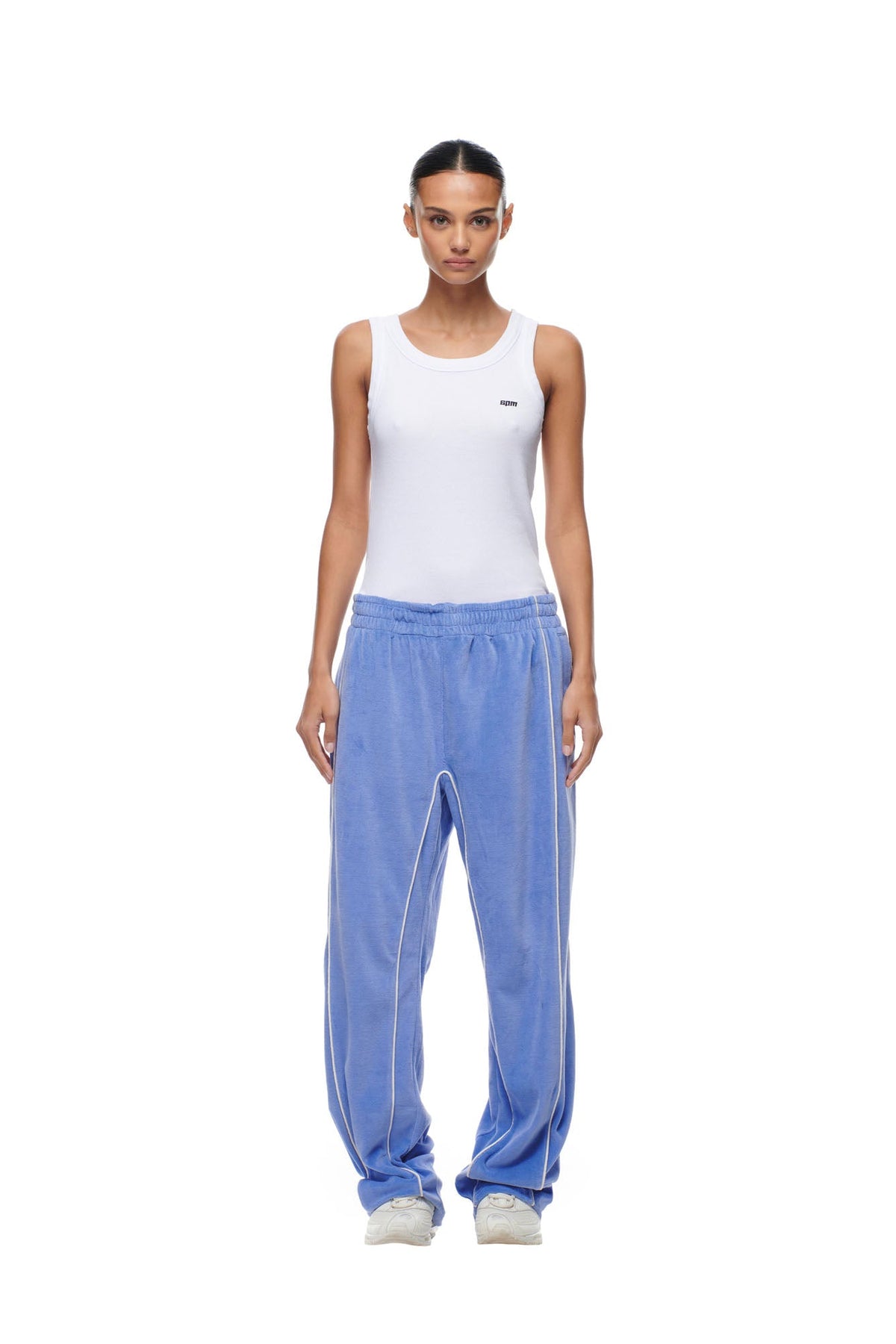 BF VELOURS TRACKPANTS PERSIAN BLUE