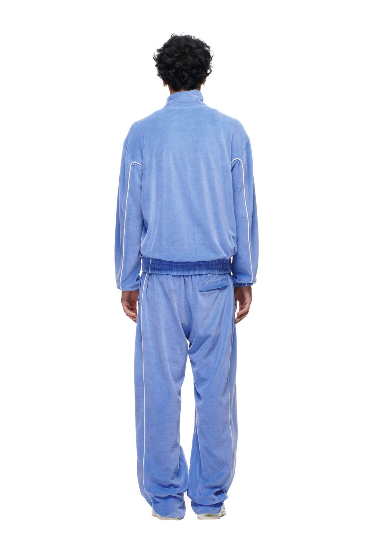 BF VELOURS TRACKJACKET PERSIAN BLUE