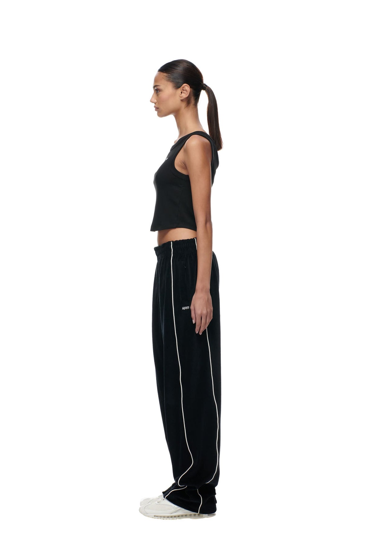BF VELOURS TRACKPANTS BLACK