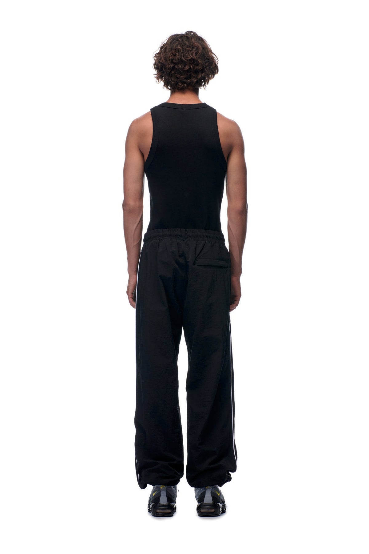 NH NYLON TRACKPANTS BLACK