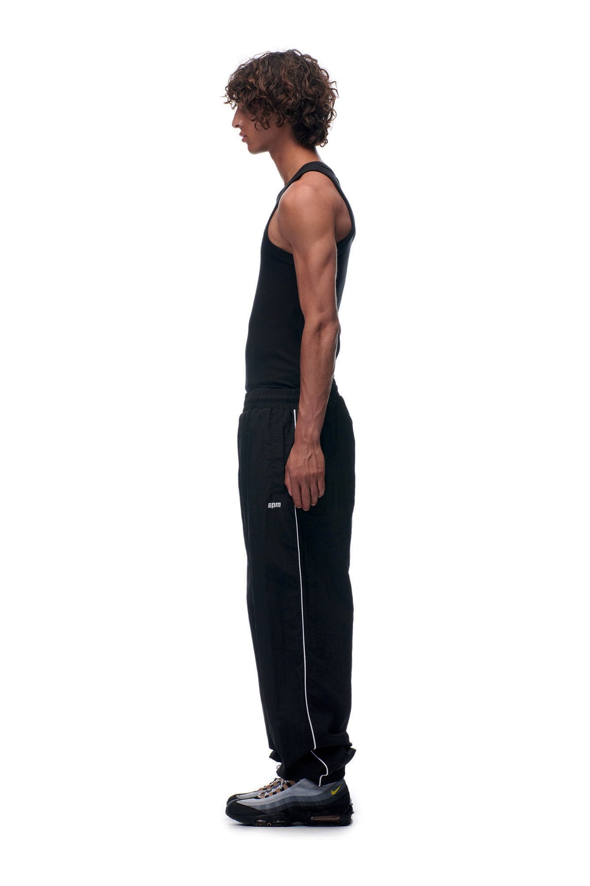 NH NYLON TRACKPANTS BLACK
