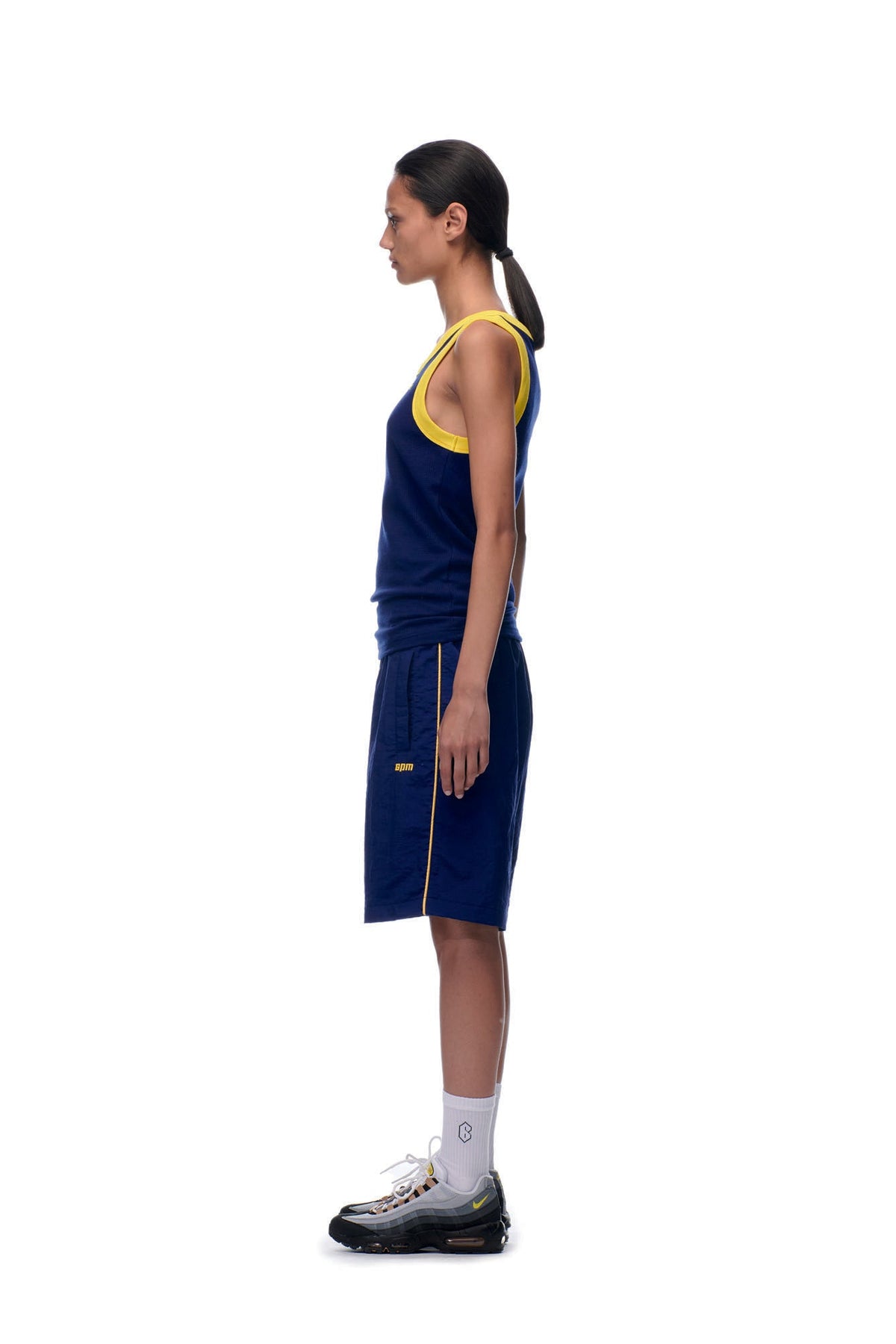 NH TANKTOP NAVY/YELLOW