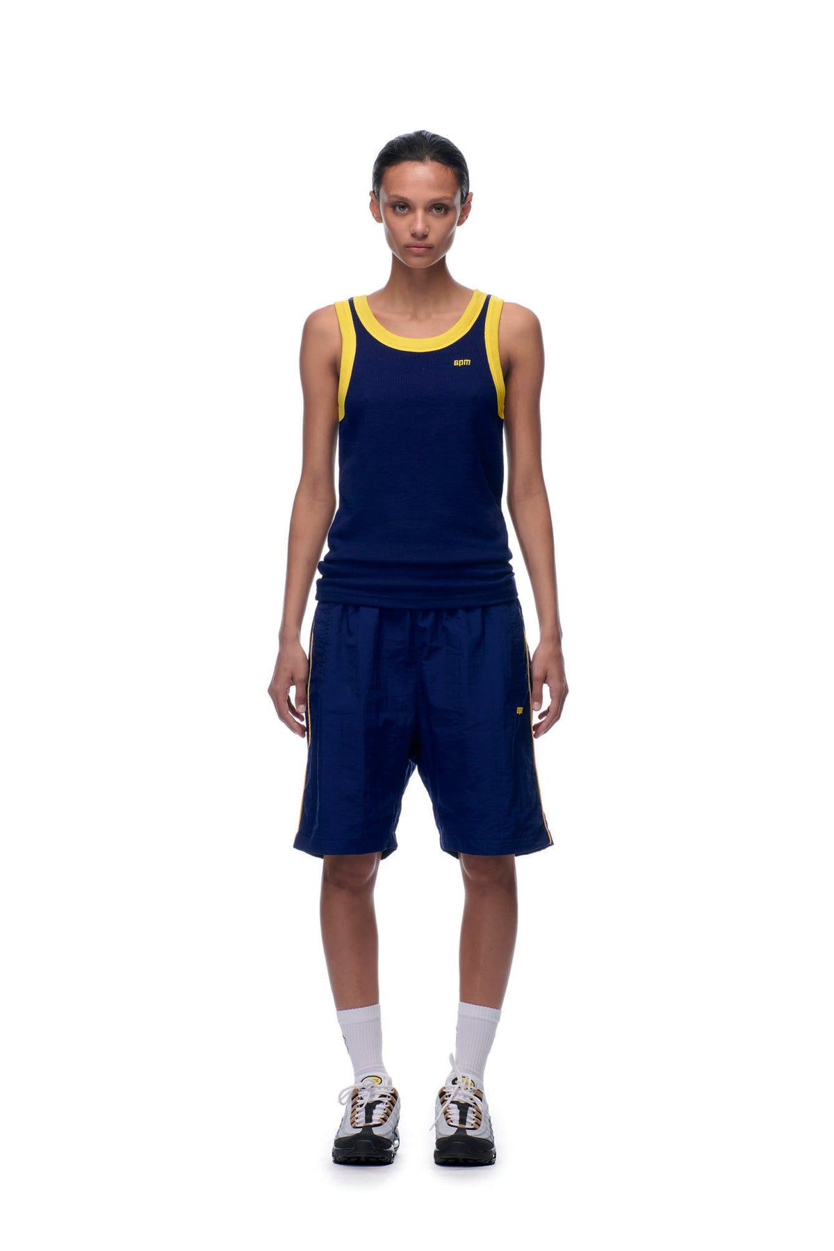 NH TANKTOP NAVY/YELLOW