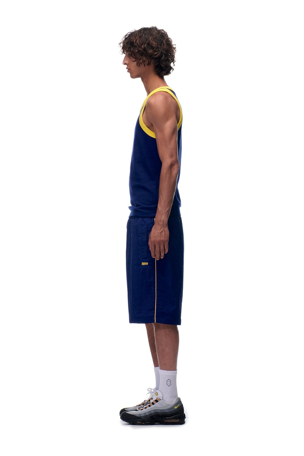 NH TANKTOP NAVY/YELLOW