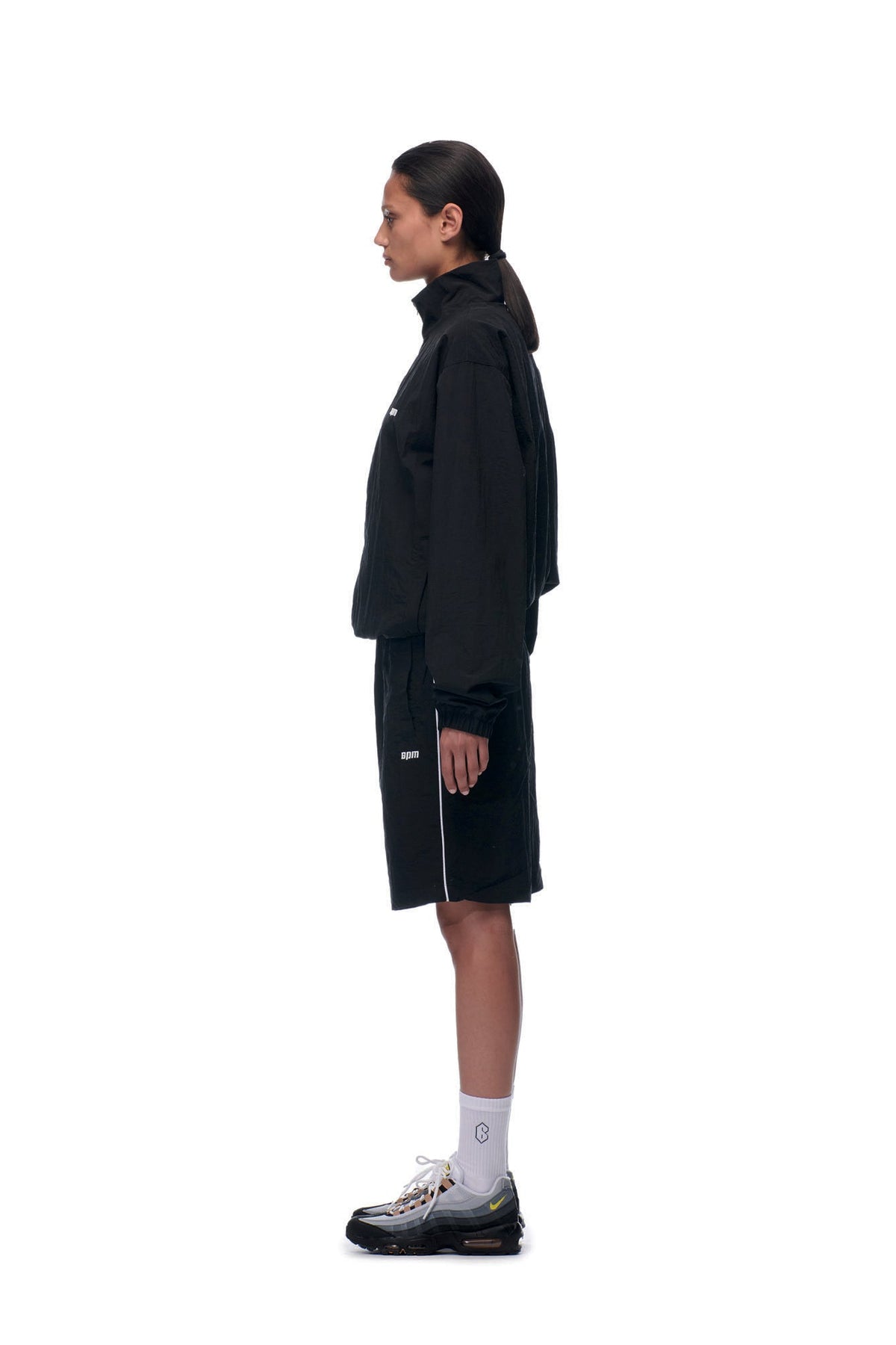 NH NYLON TRACKJACKET BLACK