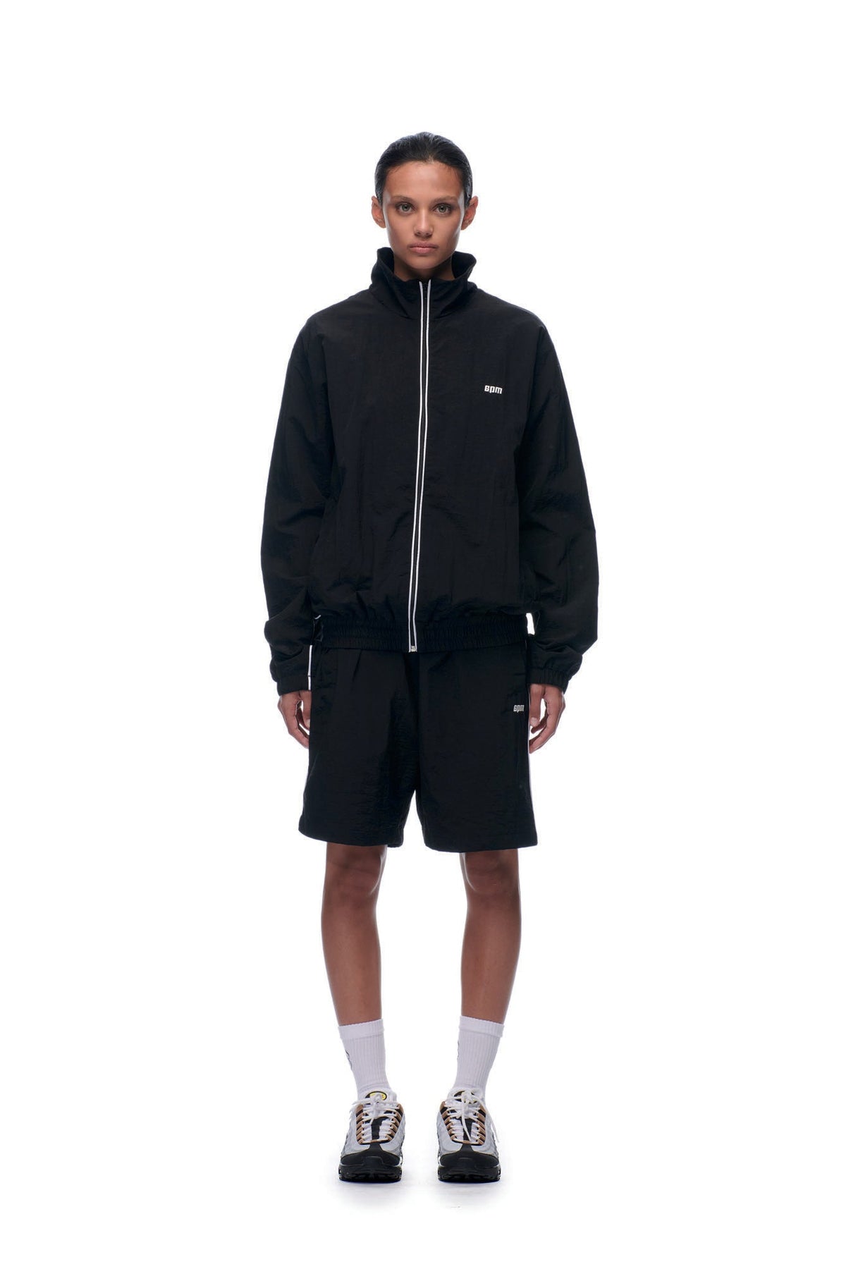 NH NYLON TRACKJACKET BLACK