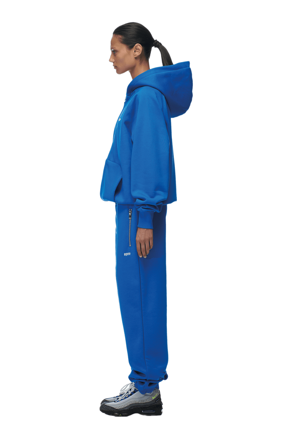 ZIP HOODIE PRINCESS BLUE