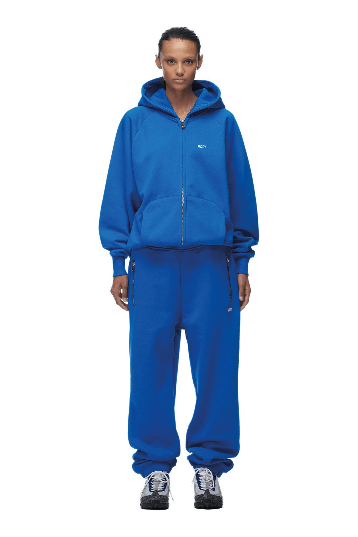 ZIP HOODIE PRINCESS BLUE
