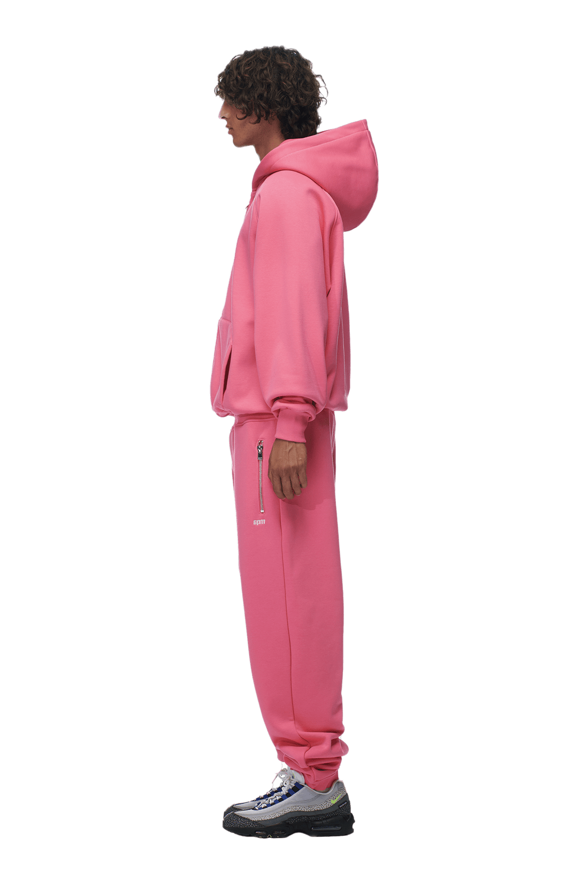 ZIP HOODIE HOT PINK