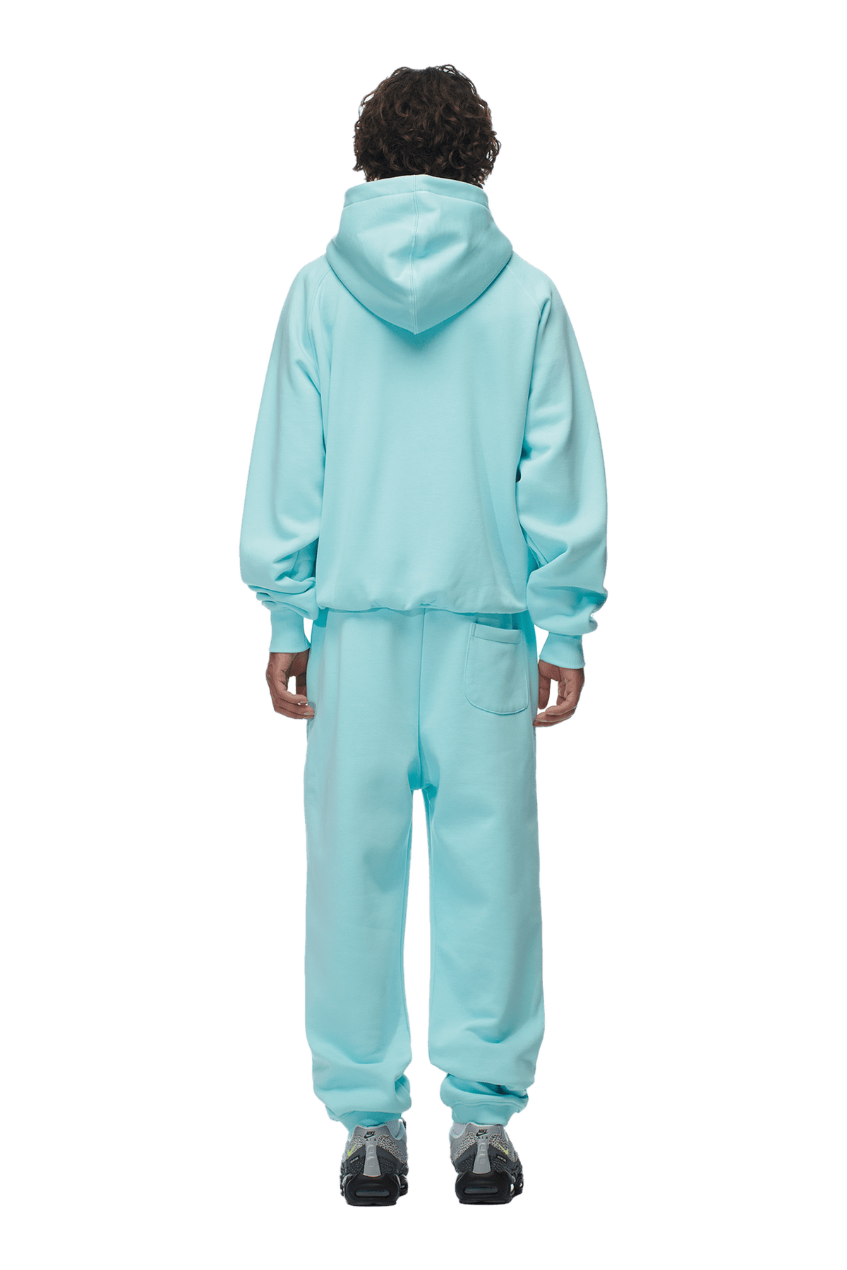ZIP HOODIE TURQUOISE