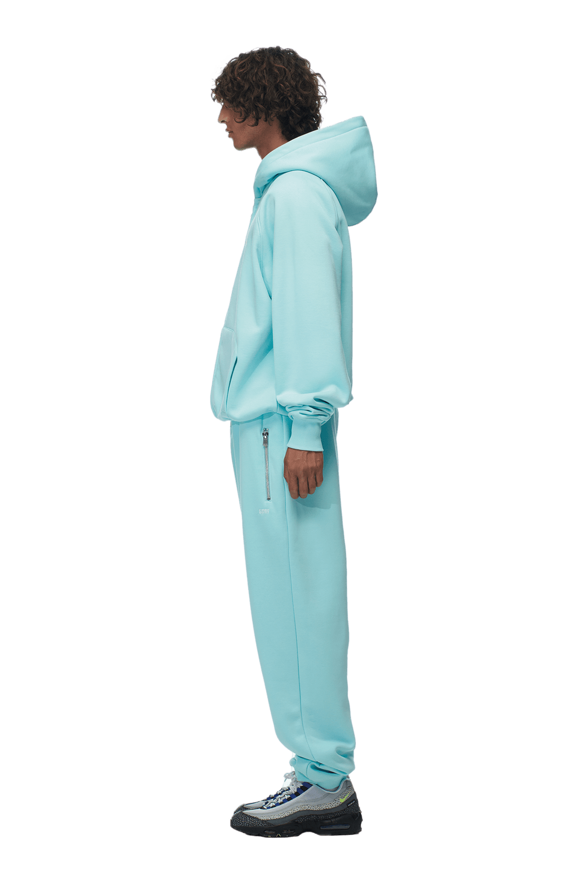 ZIP HOODIE TURQUOISE