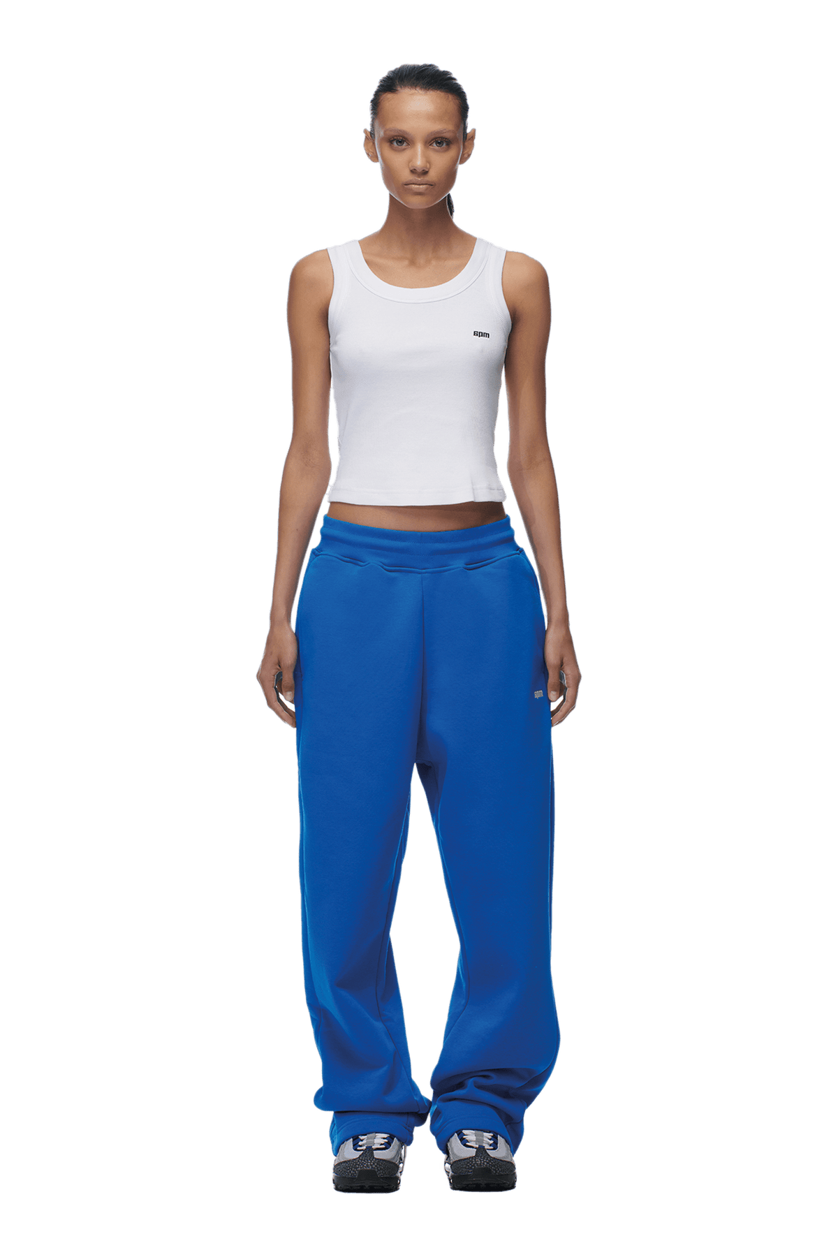 OPEN LEG JOGGER PRINCESS BLUE