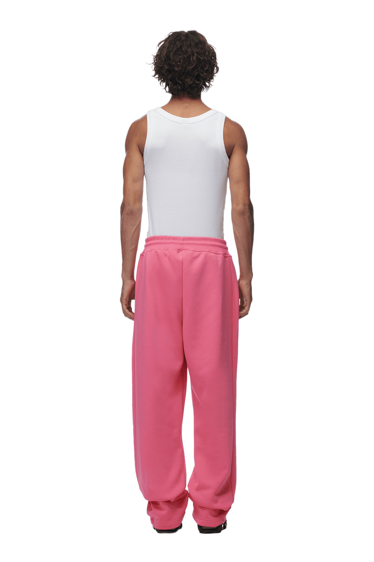 OPEN LEG JOGGER HOT PINK