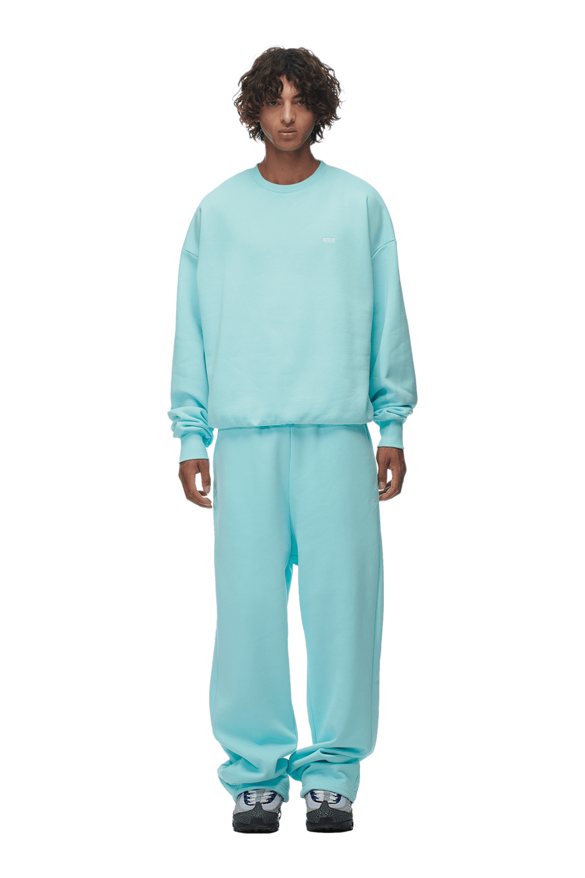 CREWNECK TURQUOISE